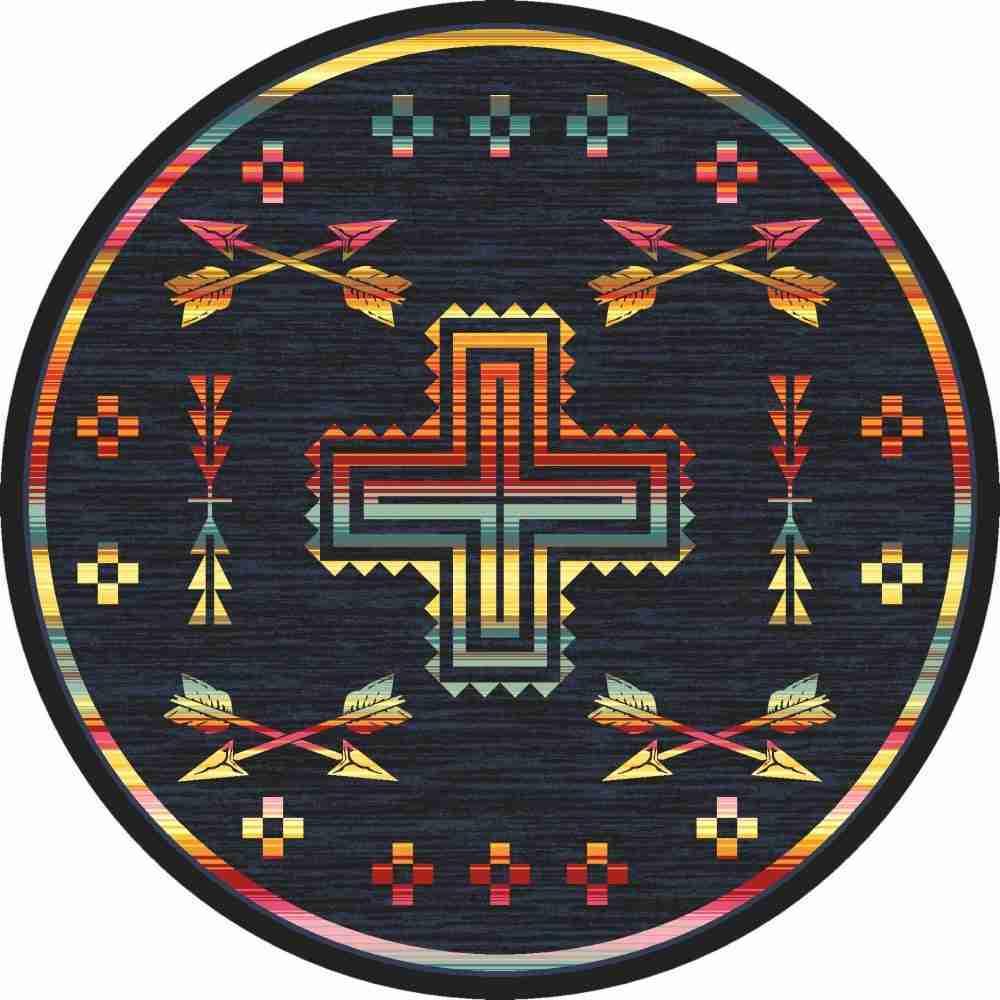 arrow rug